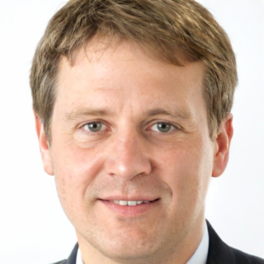 Portrait professionnel d'un expert financier masculin